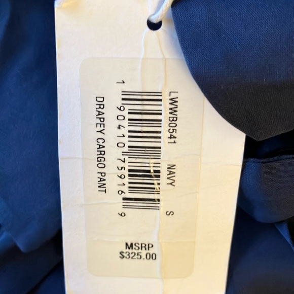 Frame Denim Navy Cargo Pants Sells For $325 Sz S! - Picture 7 of 10